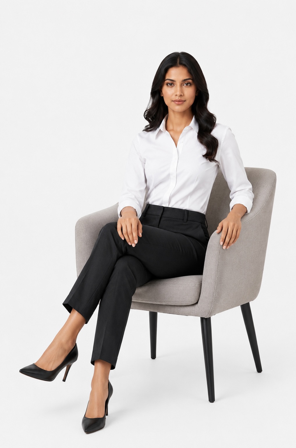 Women’s Black Formal Trousers
