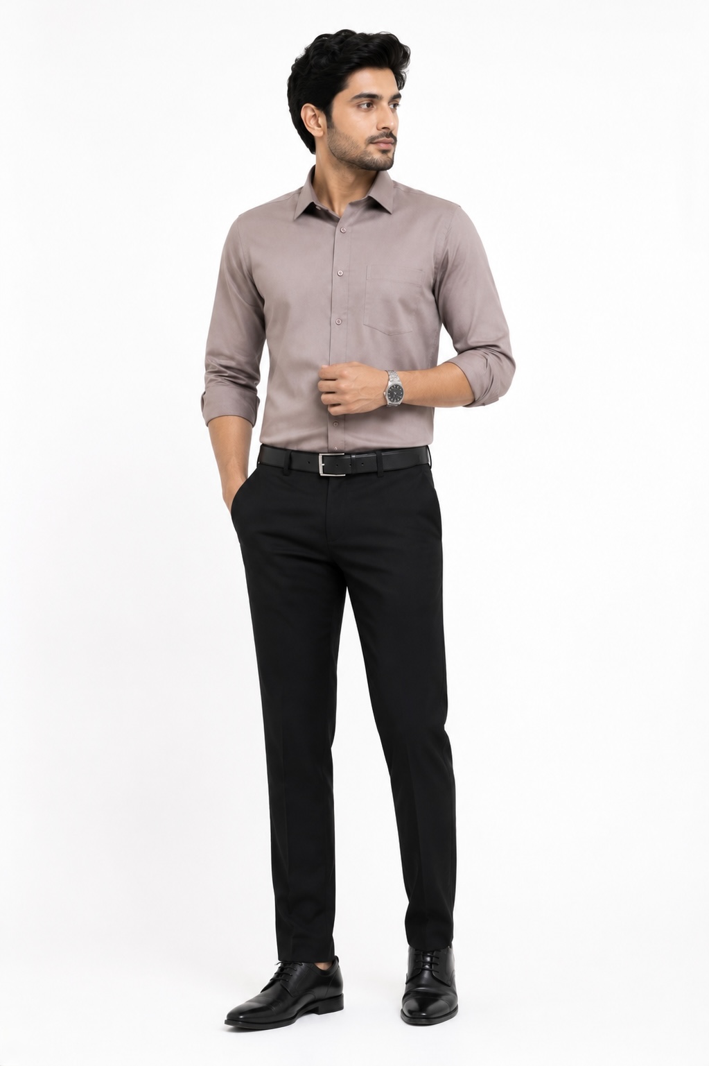Brown Formal Shirt