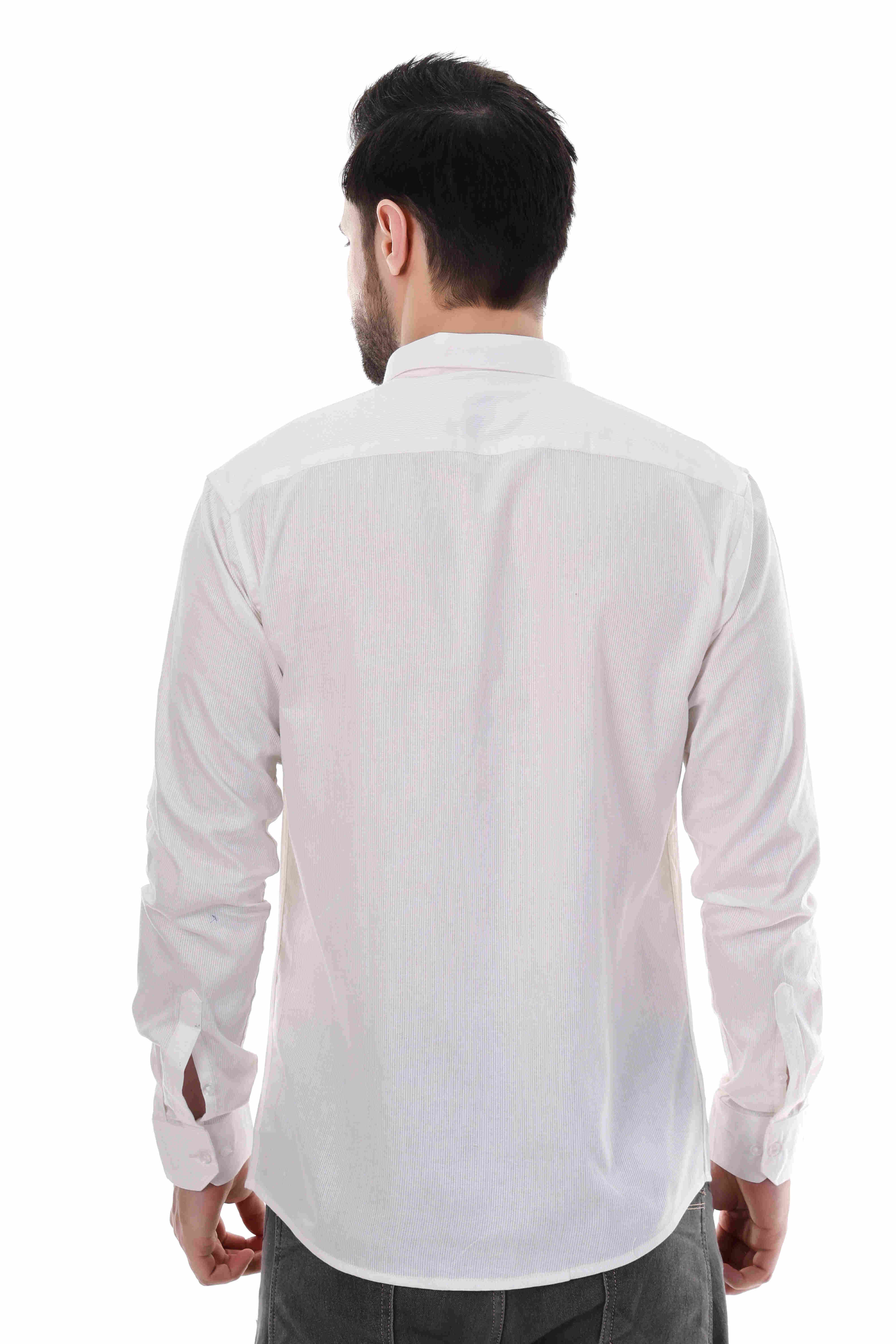 MENS PLAIN WHITE SHIRT