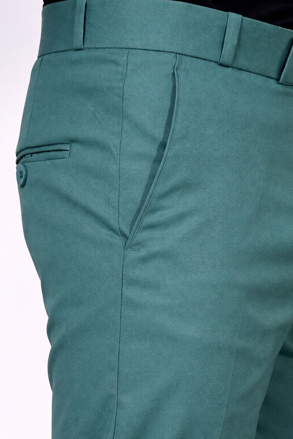 MENS GREEN FORMAL PANT