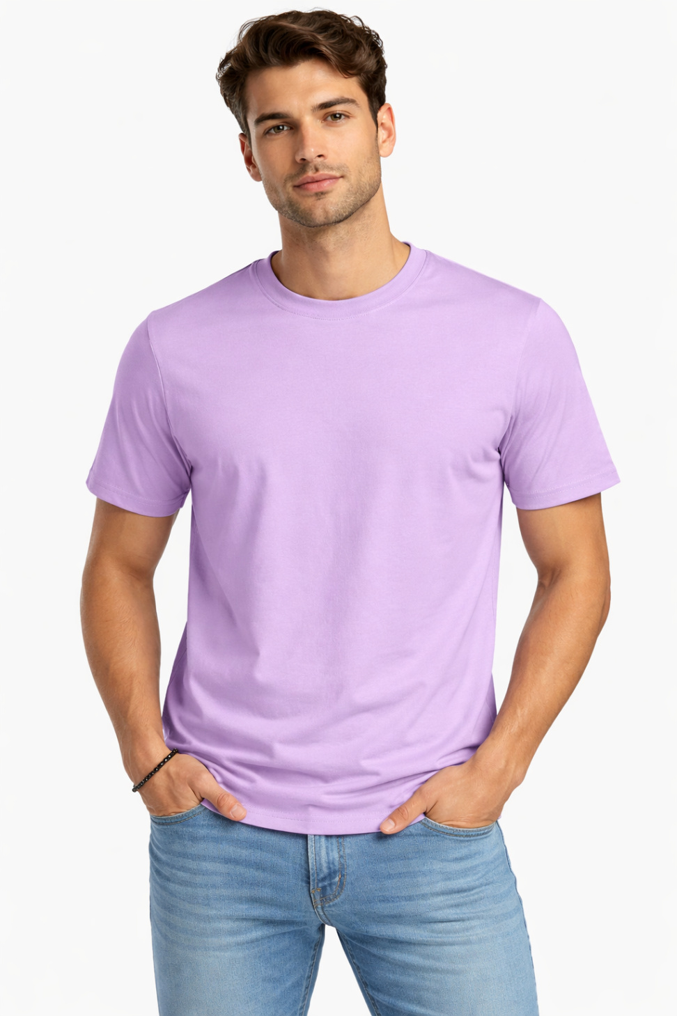 MENS LAVENDER T-SHIRT