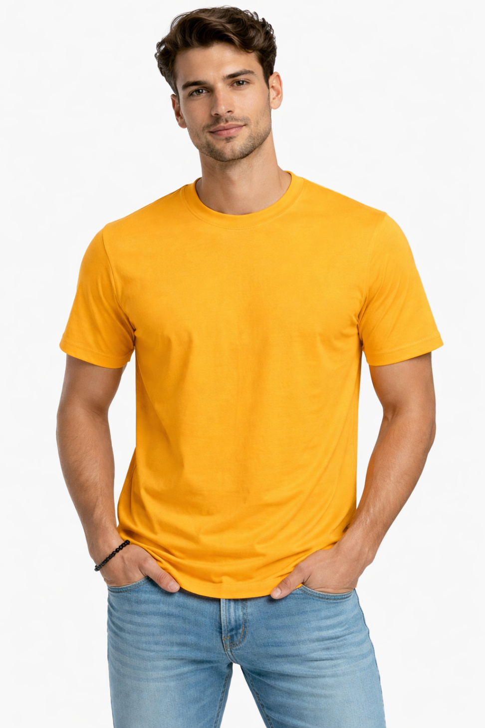 MENS MUSTARD T-SHIRT