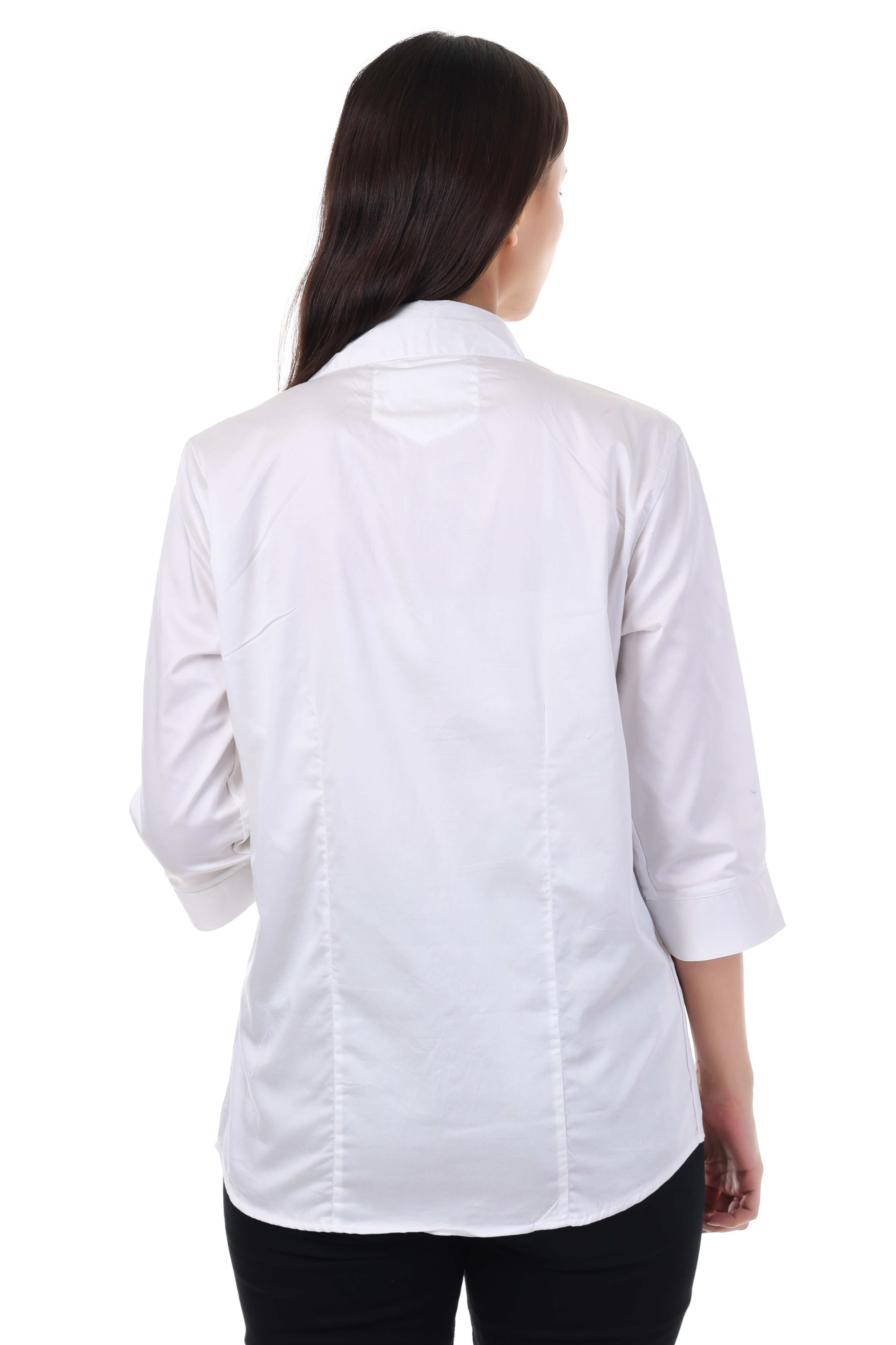 Womens White Formal Shirt